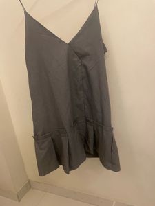Gray Cami Mini Dress
