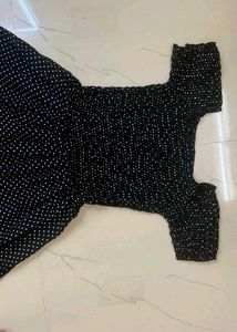 Polka Dot Fit &amp; Flare Dress