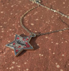 RESIN NAME PENDANT