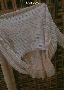 Crochet Cover-Up with Sparkles