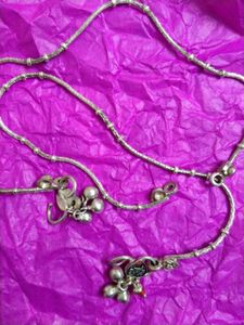 Silver Anklets