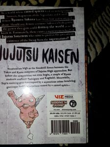 Jujutsu kaisen Manga Vol-0,1,2,3