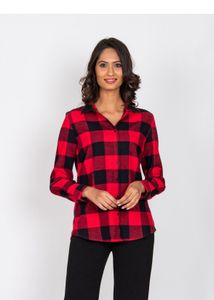 Red &amp; Black  Plaid Shirt