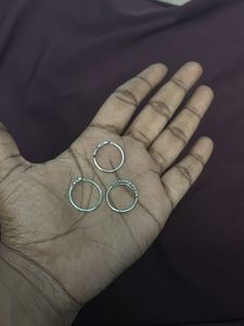 Artificial Silver Rings Set