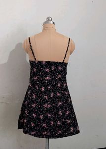 Floral Print Mini Dress
