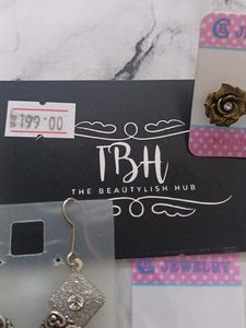 Assorted Earrings - Four Pairs