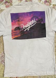 Champion Original Unisex White LA Logo T-shirt