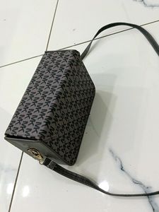 Grey Box Bag