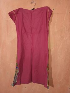 Mirror Work Embroidery Kurti