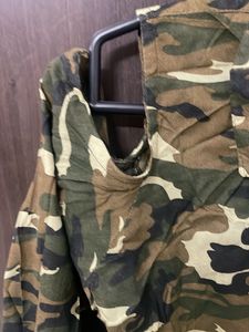 Camouflage Print Shirt