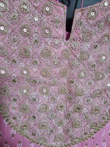 Pink Printed Kurta Set