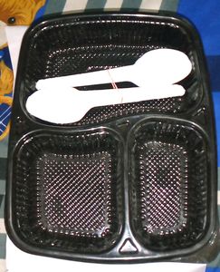 Pack Of 15 Plastic Plates And Spoons