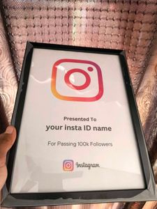 Instagram CUSTOMISABLE FRAME