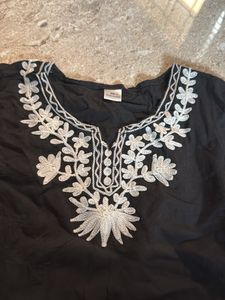 Price Drop Girls Black Kurti