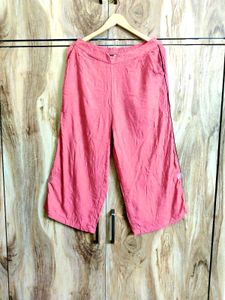 Rust Colour Plazzo Waist Size-28