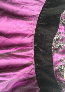 Elegant Purple Ethnic Gown