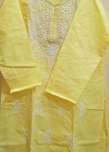 Chikenkari Kurti From Lucknow Sale