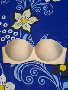 Strapless Padded Nude Bra