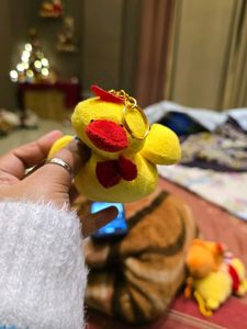 Duck Plush Keychain