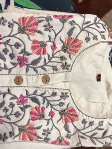 Floral Embroidered Kurta Set