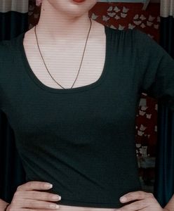 Black Crop Top