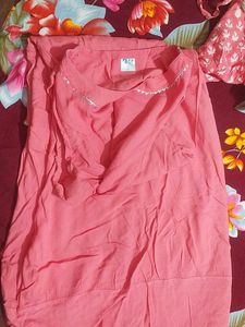 Pink Printed Fabric