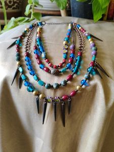 Navratri Boho Layered Necklace