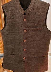 Charcol Ethnic Nehru Jacket
