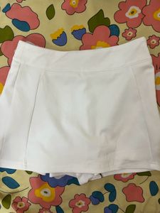 Shein White Sports Skirt✨