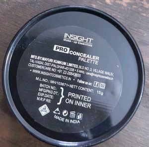 UNUSED - Insight Pro Concealer Palette