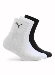 Puma Socks - 3 Pack of Combed Sock For Men &amp; Wo