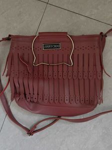 Classic Two-Tone Tote Bag