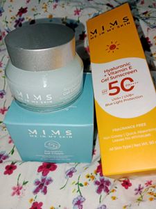 Suncream With Foaming Face Wash,  gel Glow cream