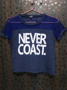 Never Coast Graphic Top