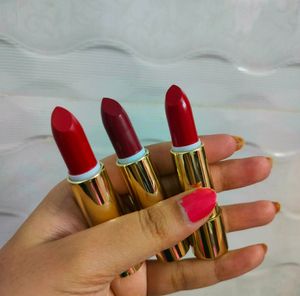 Combo Pack Of 3 ❤️ Myglamm ✨ Pout Lipstick 💄