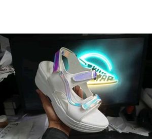 New metallic Wedges Size 5