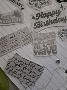 Aesthetic Black And White stickers