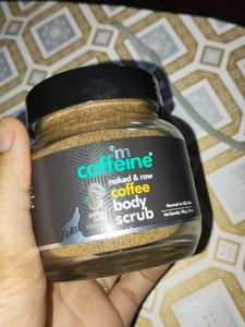 m caffeine naked &amp; raw coffee body scrub