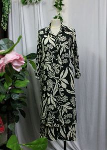 Floral Print Kurta Set