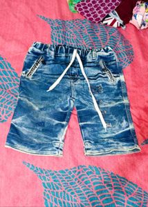 Combo Of 4 Denim Short For 7 To 8 Year Boys