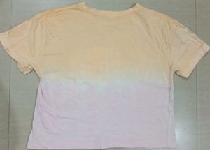 Multicolor Cropped T-shirt
