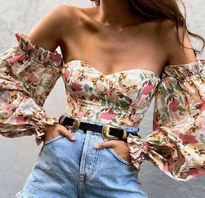 URBANIC Floral Off-Shoulder Top