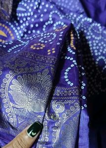 Purple Naina Bandhani Set 💜