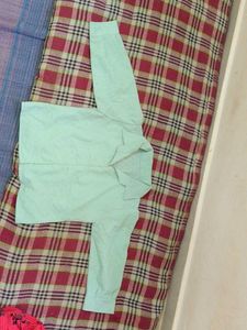 WoMen&#39;s Casual Shirt - Light Green