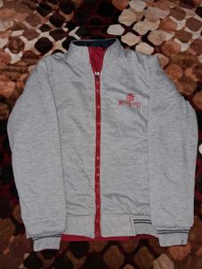 Red &amp; gery Dubble sided jacket