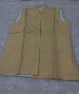 Ethnic Sleeveless Jacket