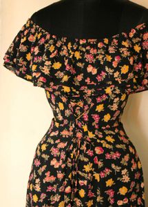 Nuon Floral Off-Shoulder Maxi Dress