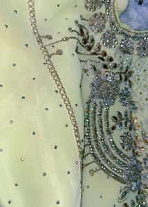 Sale!!!!Elegant Embellished Pista Green Suit❤️🌸