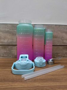 Gradient Water Bottles Set
