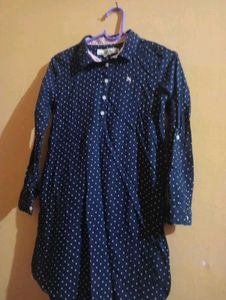 Polka Dot Tunic Top